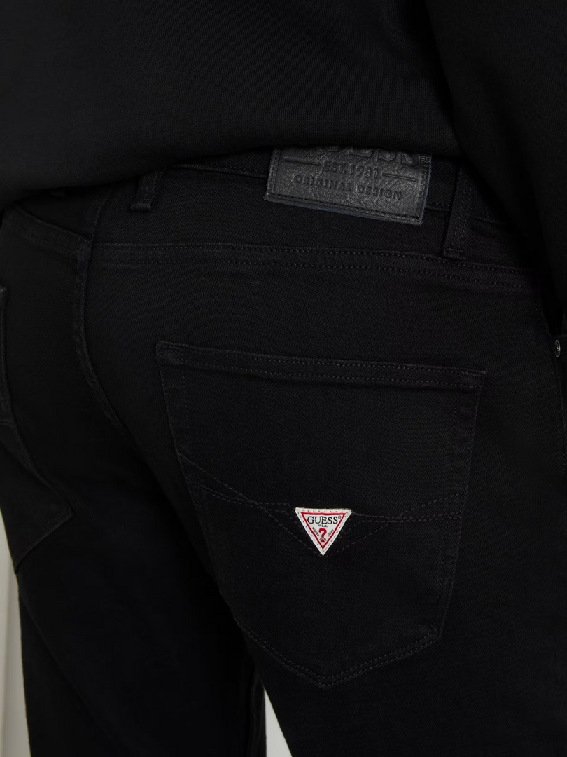 Jeans Guess slim nero